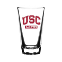 USC Trojans Class of 2024 Pint Glass